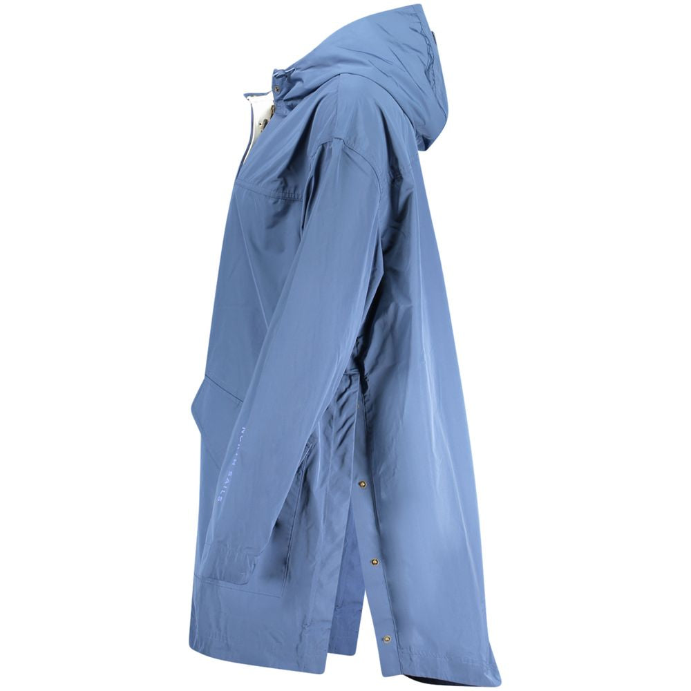 North Sails Blu Polyester Women's Parka - ClickThatClicks 