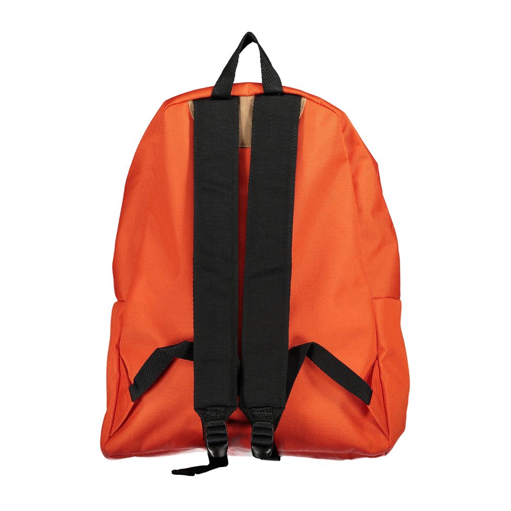 Napapijri Arancione Recycled Polyester Men Backpack - ClickThatClicks 