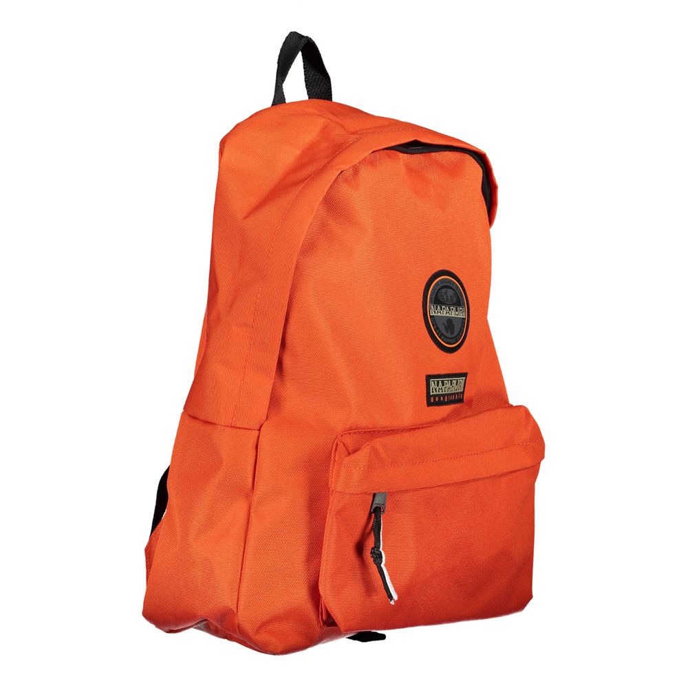 Napapijri Arancione Recycled Polyester Men Backpack - ClickThatClicks 