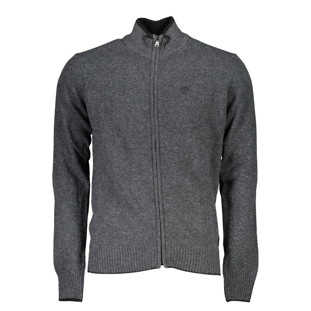 North Sails Grigio Poliammide Men Cardigan - ClickThatClicks 