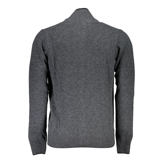 North Sails Grigio Poliammide Men Cardigan - ClickThatClicks 