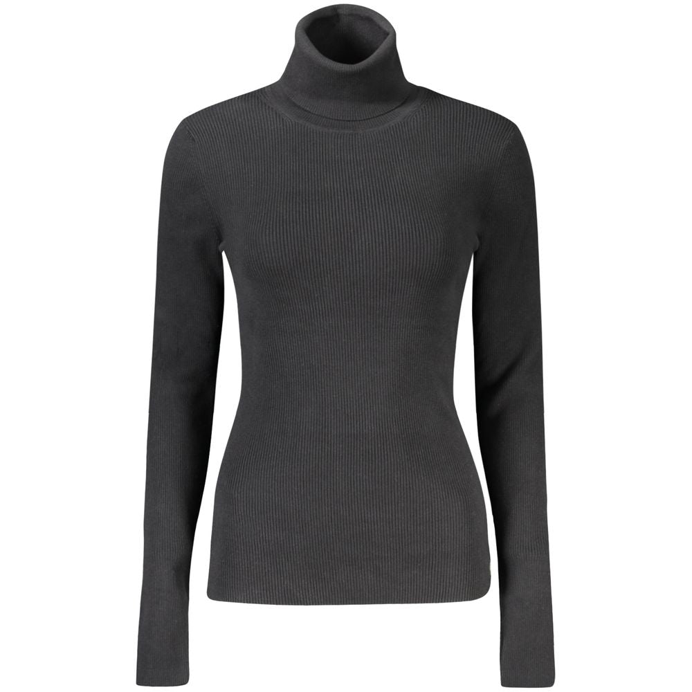 Calvin Klein Black Cotton Women Sweater - ClickThatClicks 