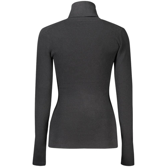 Calvin Klein Black Cotton Women Sweater - ClickThatClicks 