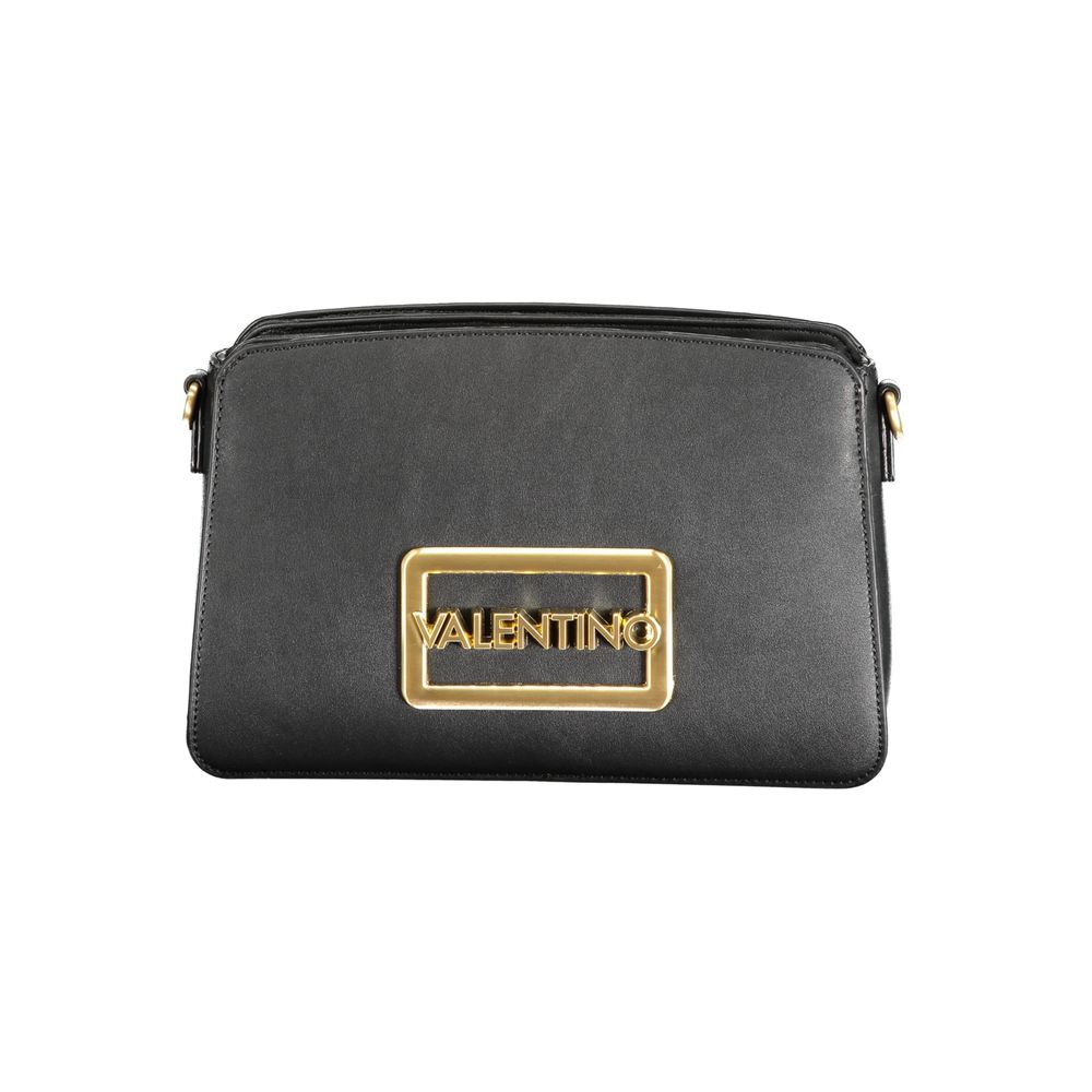 Mario Valentino Nero Polyurethane Women Handbag - ClickThatClicks 