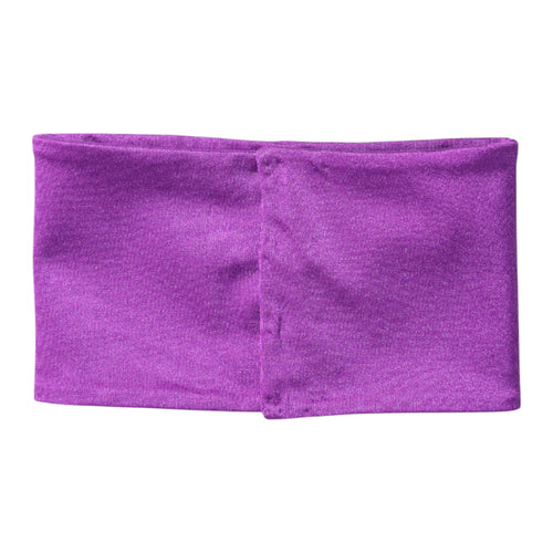 Dolce & Gabbana Purple Nylon Stretch Women Neck Warmer Scarf - ClickThatClicks 