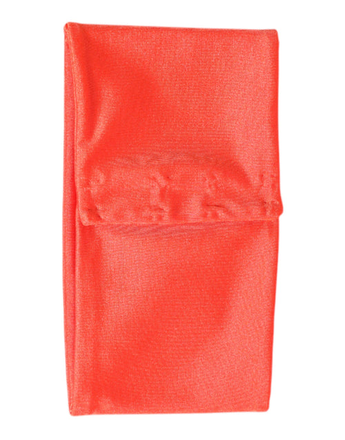 Dolce & Gabbana Orange Nylon Stretch Women Neck Warmer Scarf - ClickThatClicks 
