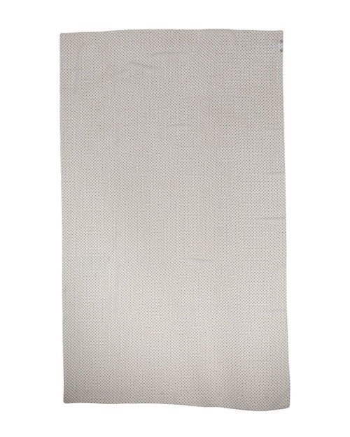 Dolce & Gabbana White Polka Dots Polyester Wrap Shawl Scarf - ClickThatClicks 