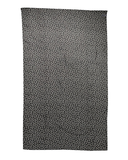 Dolce & Gabbana Black Polka Dots Polyester Wrap Shawl Scarf - ClickThatClicks 