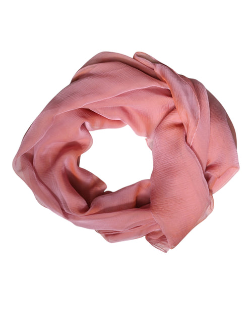 Dolce & Gabbana Pink Silk Rectangle Women Wrap Shawl Scarf - ClickThatClicks 