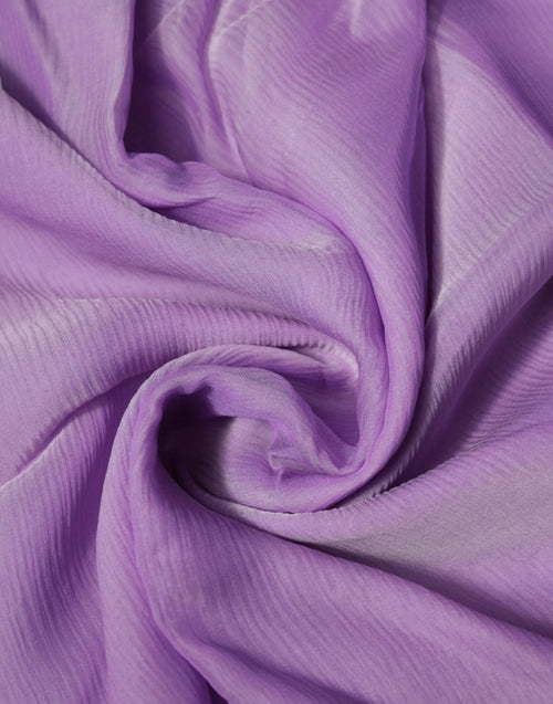 Dolce & Gabbana Purple Silk Rectangle Wrap Shawl Scarf - ClickThatClicks 
