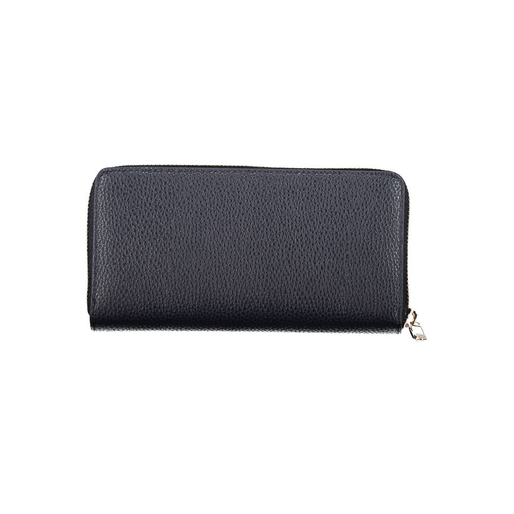 Tommy Hilfiger Blue Polyurethane Women Wallet - ClickThatClicks 
