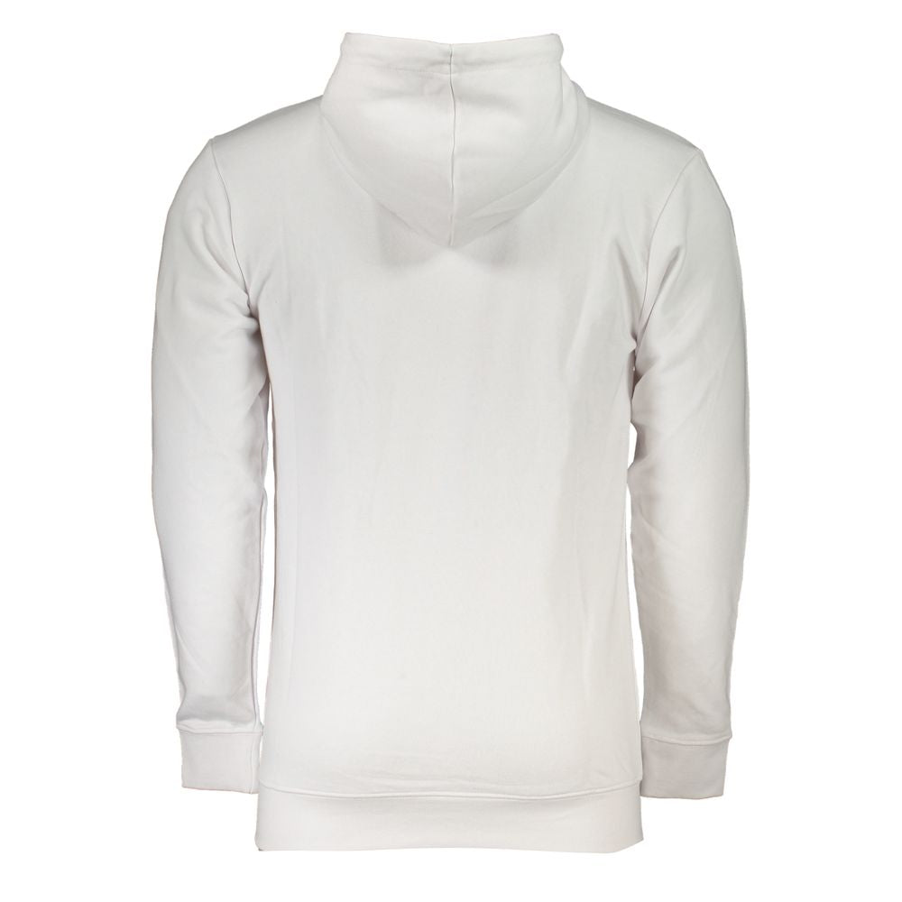 Cavalli Class White Cotton Men Sweater - ClickThatClicks 