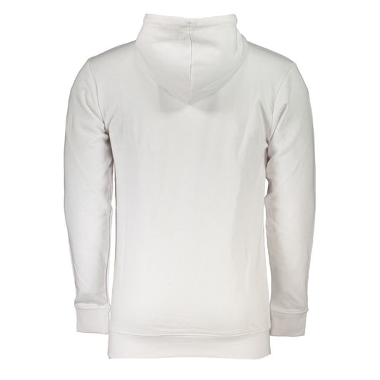 Cavalli Class White Cotton Men Sweater - ClickThatClicks 