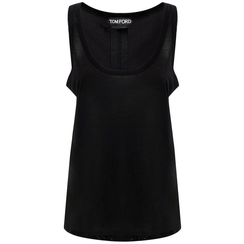 Tom Ford Black Silk Tank Top