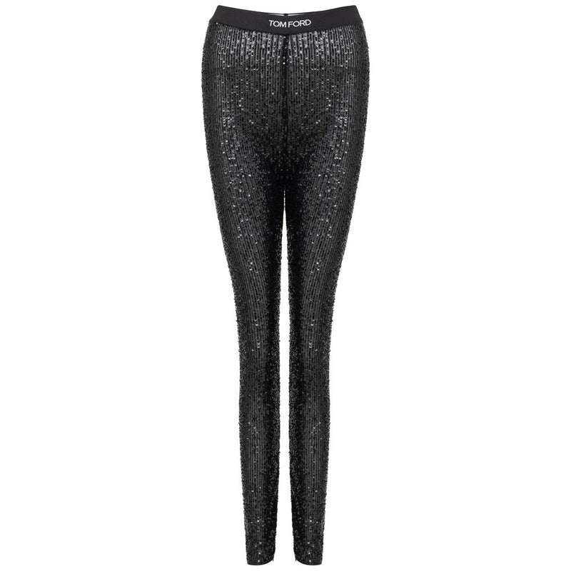 Tom Ford Black Polyester Joggers (Workout Pants)