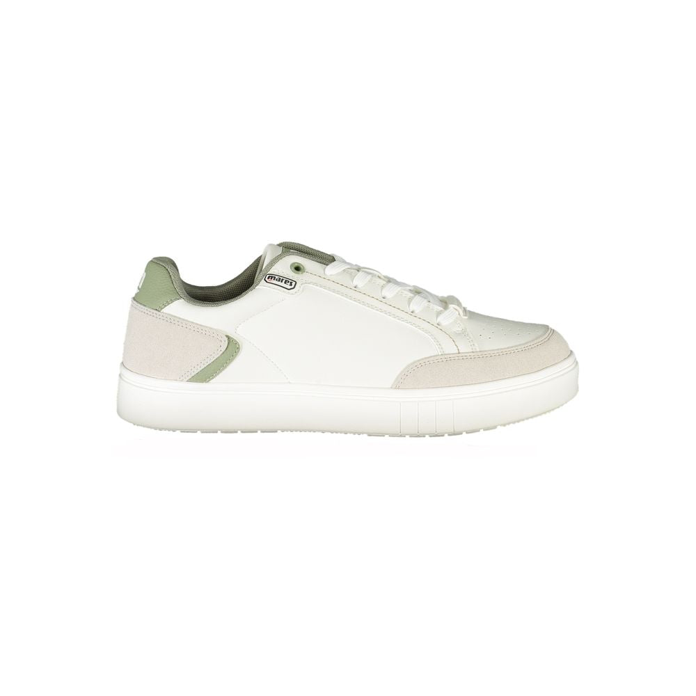 Mares White Polyurethane Men Sneaker - ClickThatClicks 