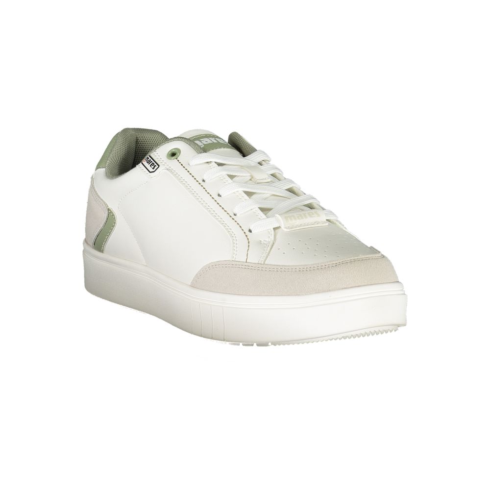 Mares White Polyurethane Men Sneaker - ClickThatClicks 