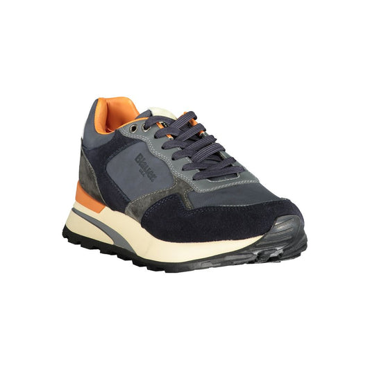 Blauer Blue Polyurethane Men Sneaker - ClickThatClicks 