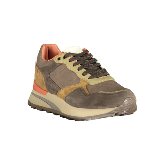 Blauer Marrone Polyurethane Men Sneaker - ClickThatClicks 