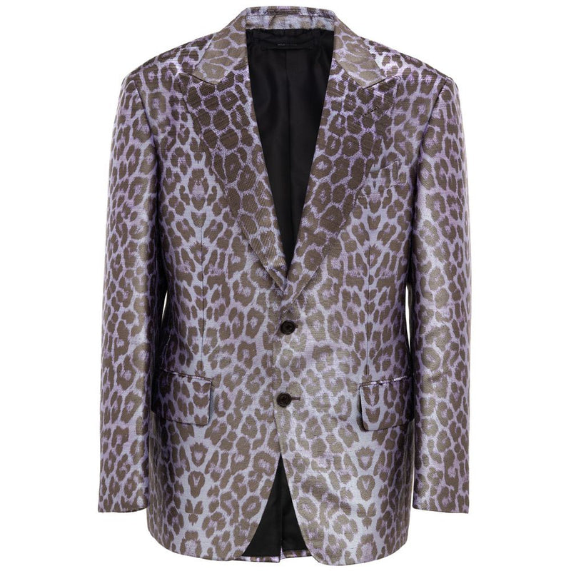 Tom Ford Purple Viscose Blazer