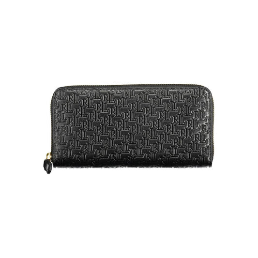 Ralph Lauren Black Leather Women Wallet - ClickThatClicks 