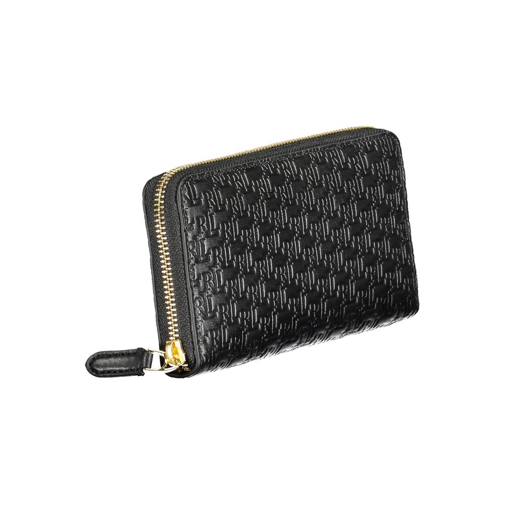 Ralph Lauren Black Leather Women Wallet - ClickThatClicks 
