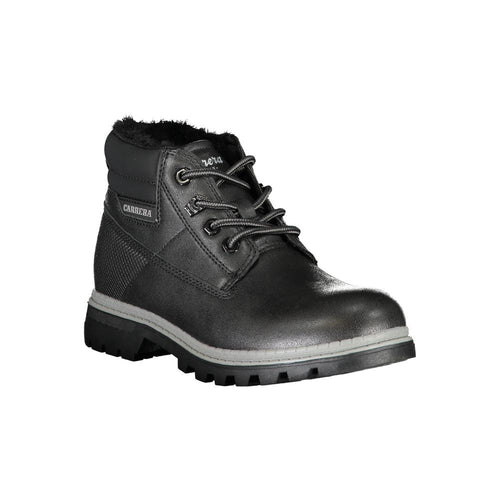 Carrera Black Polyurethane Women Ankle Boot - ClickThatClicks 