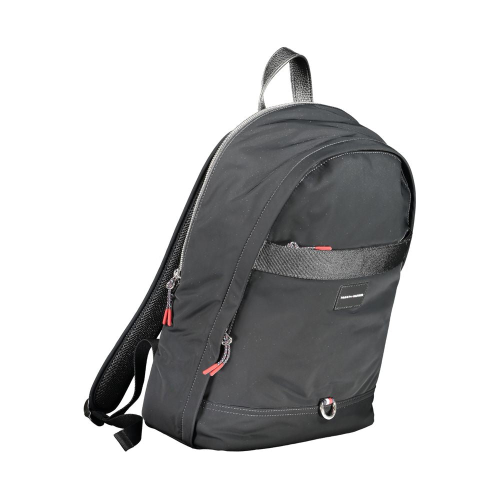 Tommy Hilfiger Black Polyester Men Backpack - ClickThatClicks 