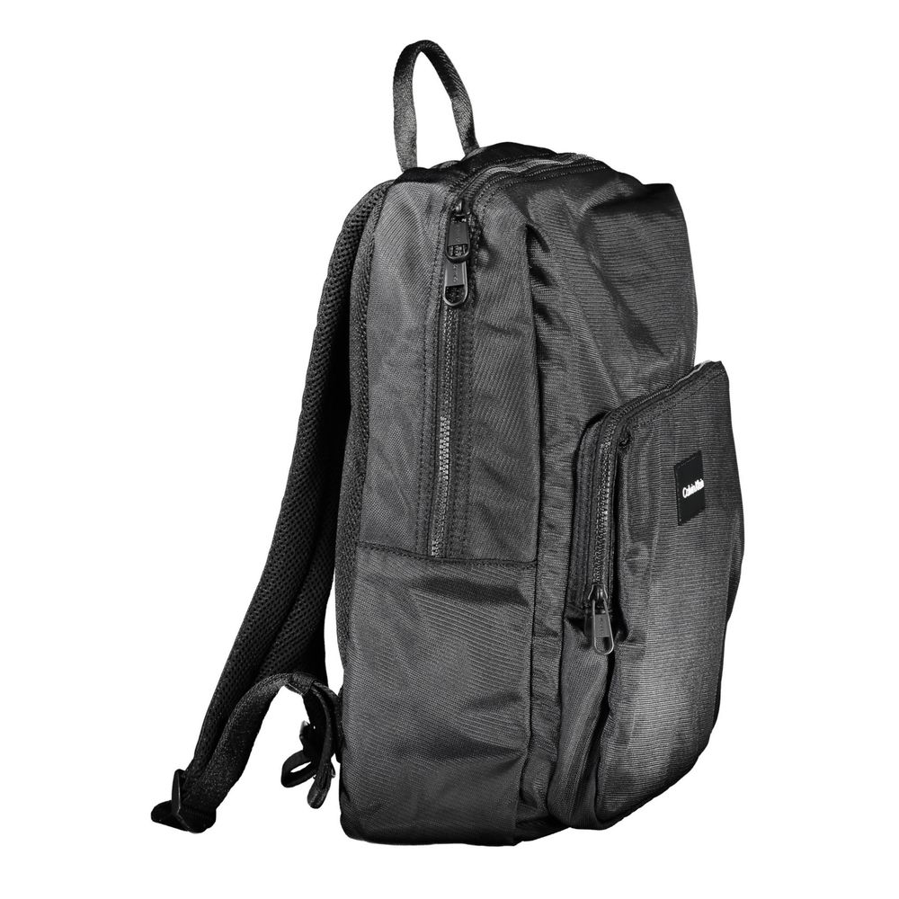 Calvin Klein Nero Polyester Men Backpack - ClickThatClicks 