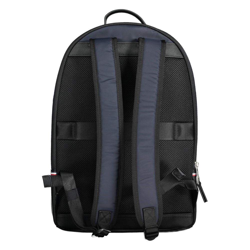 Tommy Hilfiger Blue Polyester Men Backpack - ClickThatClicks 