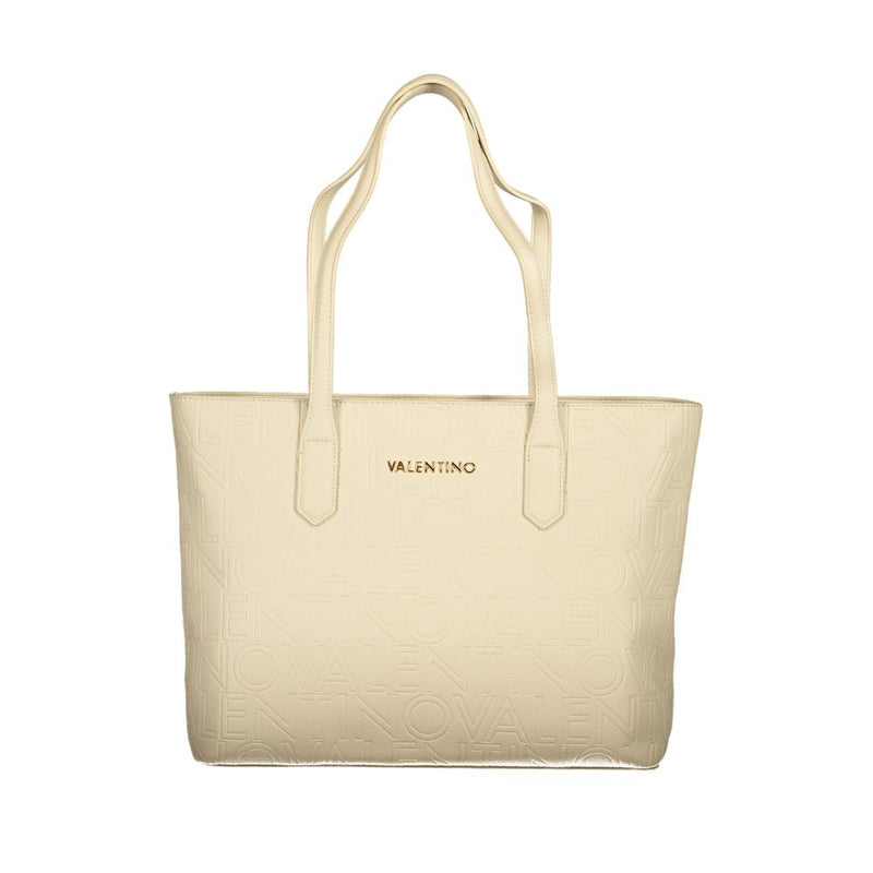 Mario Valentino Beige Polyethylene Handbag