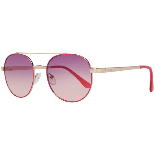 Guess Rose Gold Metal Sunglasses - ClickThatClicks 