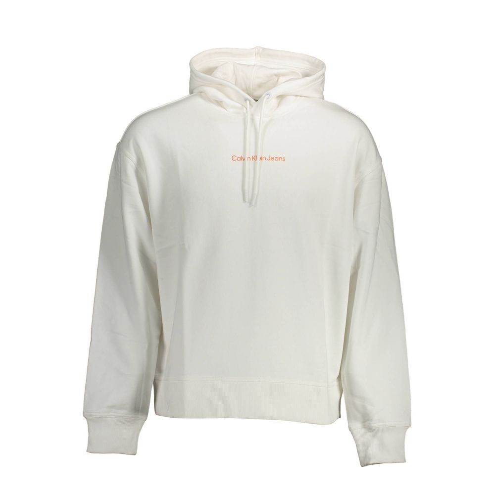 Calvin Klein Bianco Cotton Men's Sweatshirt - ClickThatClicks 