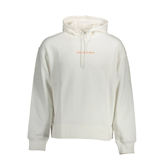 Calvin Klein Bianco Cotton Men's Sweatshirt - ClickThatClicks 