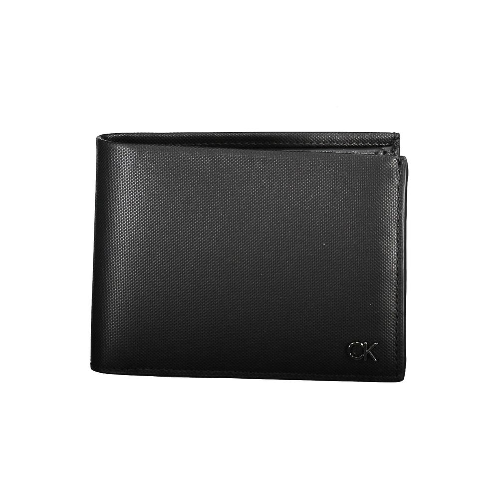 Calvin Klein Black Leather Men Wallet - ClickThatClicks 