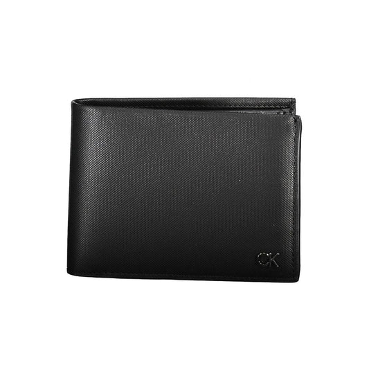 Calvin Klein Black Leather Men Wallet - ClickThatClicks 