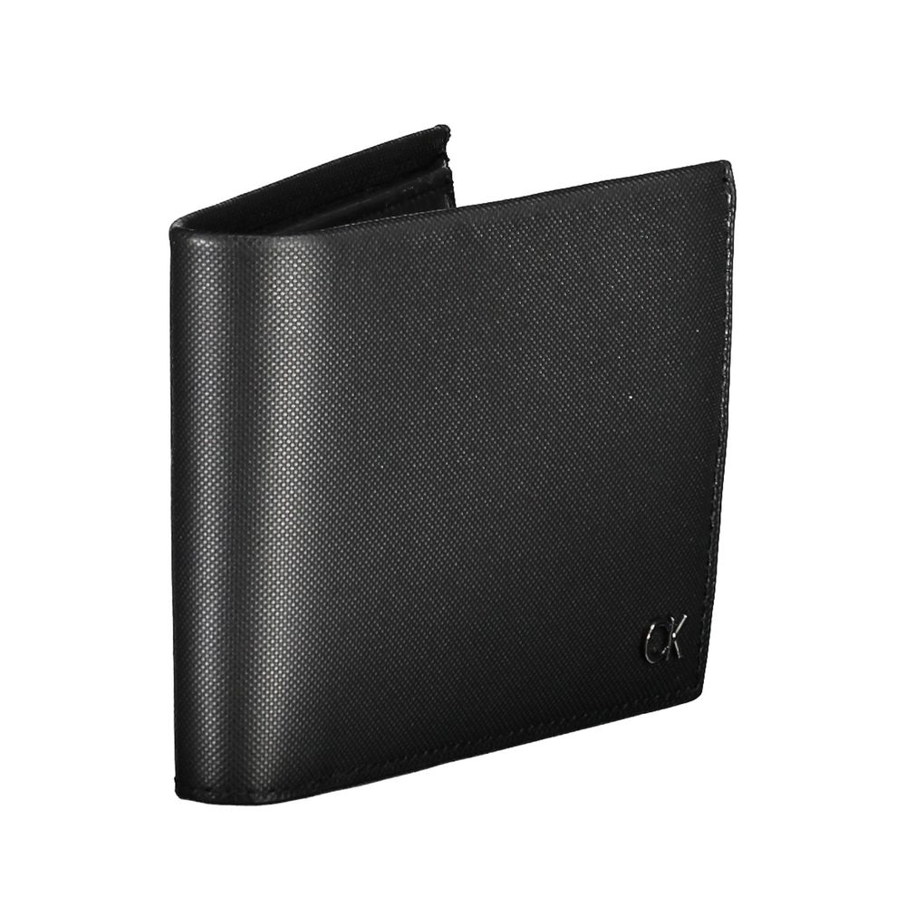 Calvin Klein Black Leather Men Wallet - ClickThatClicks 