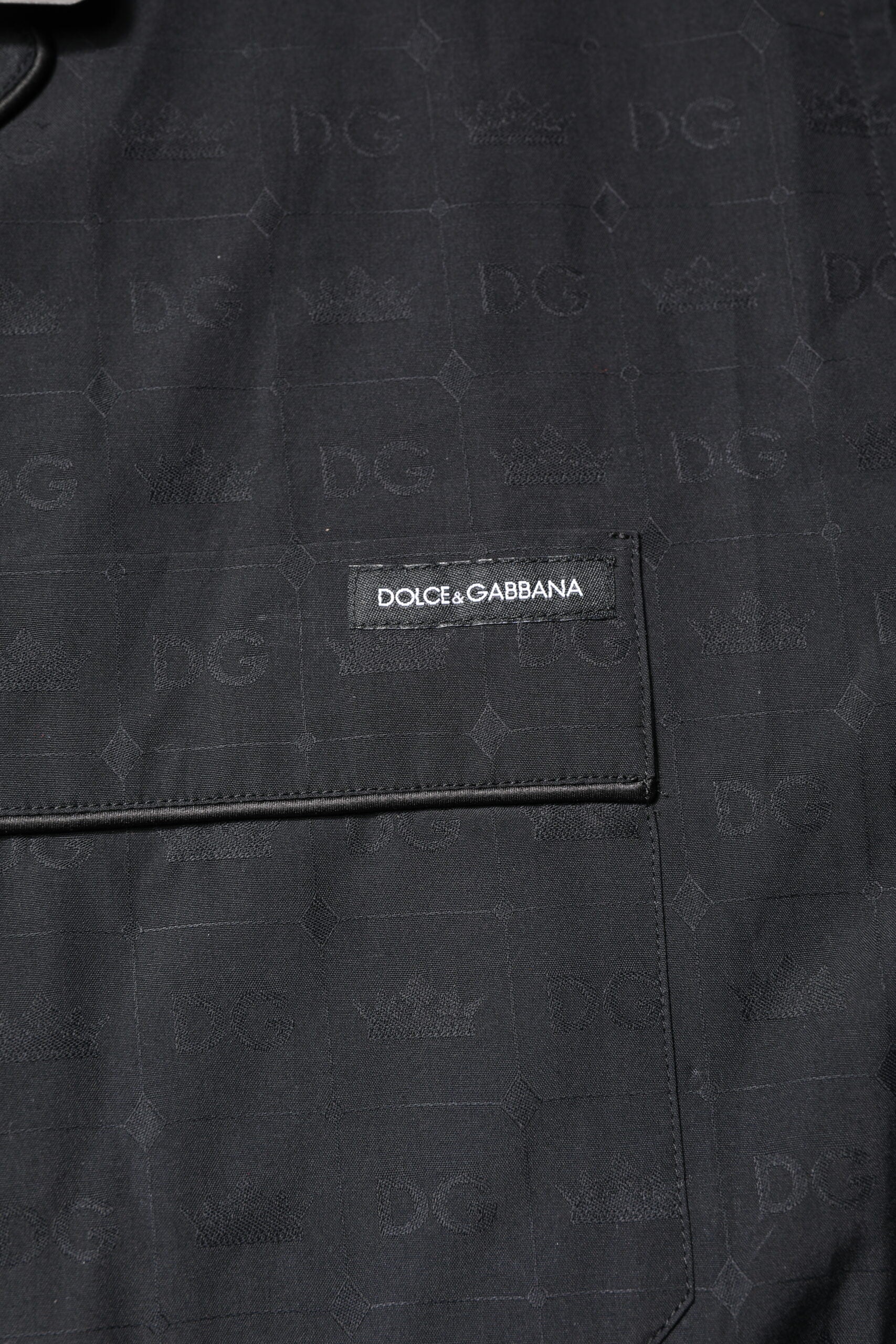Dolce & Gabbana Black Cotton Men Pajama Set Sleepwear - ClickThatClicks 