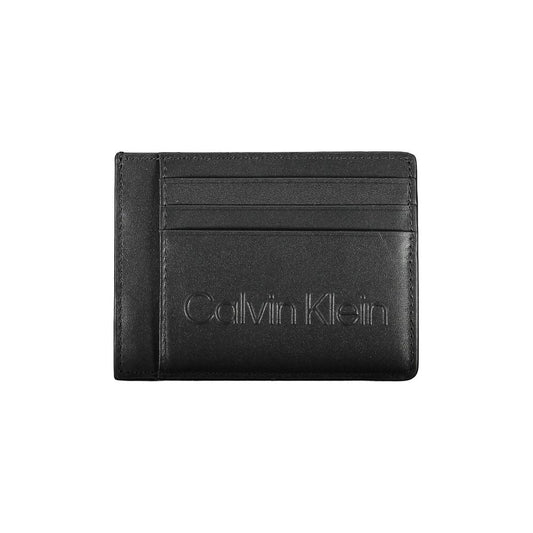 Calvin Klein Black Polyethylene Men Wallet - ClickThatClicks 