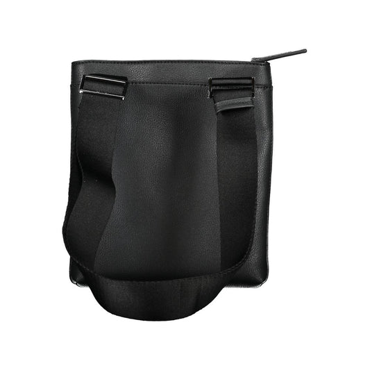 Calvin Klein Black Polyester Men's Shoulder Bag - ClickThatClicks 