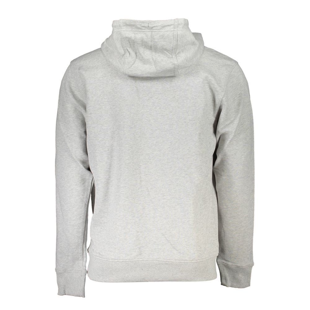 Tommy Hilfiger Grigio Cotton Men's Hoodie - ClickThatClicks 