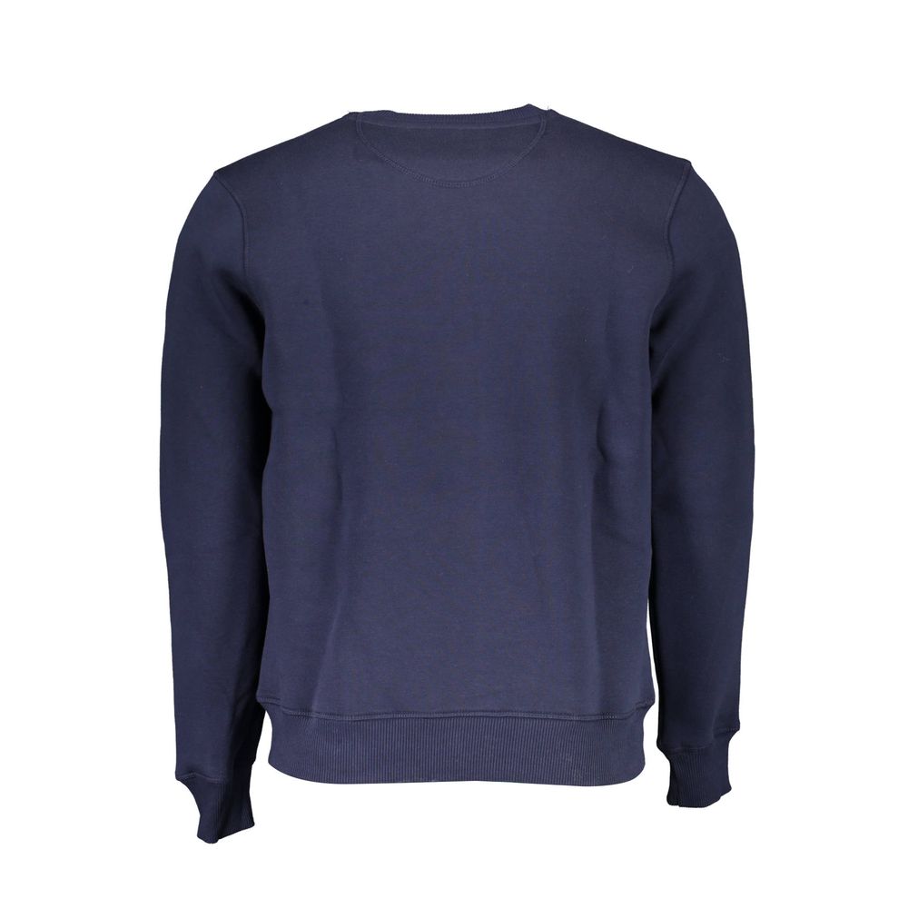 North Sails Gray Cotton Men Sweatshirt - ClickThatClicks 