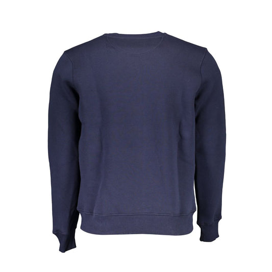 North Sails Gray Cotton Men Sweatshirt - ClickThatClicks 