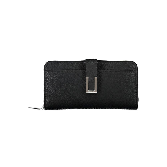 Calvin Klein Nero Polyurethane Women Wallet - ClickThatClicks 