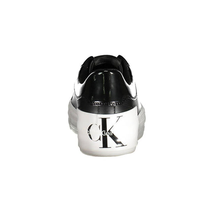 Calvin Klein Black Polyester Sneaker