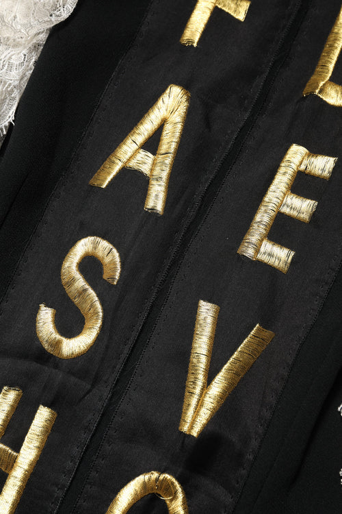 Dolce & Gabbana Black Fashion Devotion Embellish Mini Dress - ClickThatClicks 
