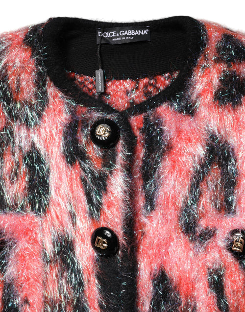 Dolce & Gabbana Red Mohair Wool Button Down Cardigan Sweater - ClickThatClicks 