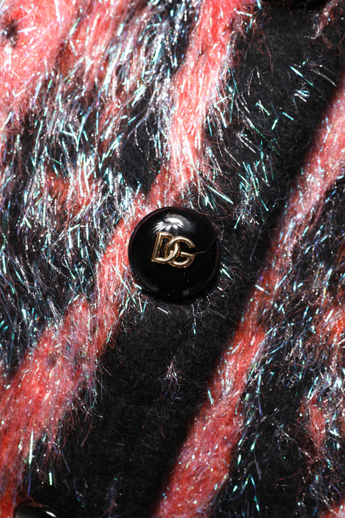 Dolce & Gabbana Red Mohair Wool Button Down Cardigan Sweater - ClickThatClicks 