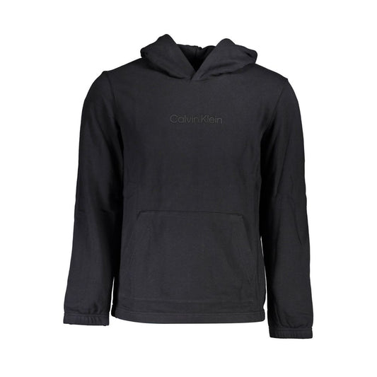Calvin Klein Black Cotton Men's Sweatshirt - ClickThatClicks 