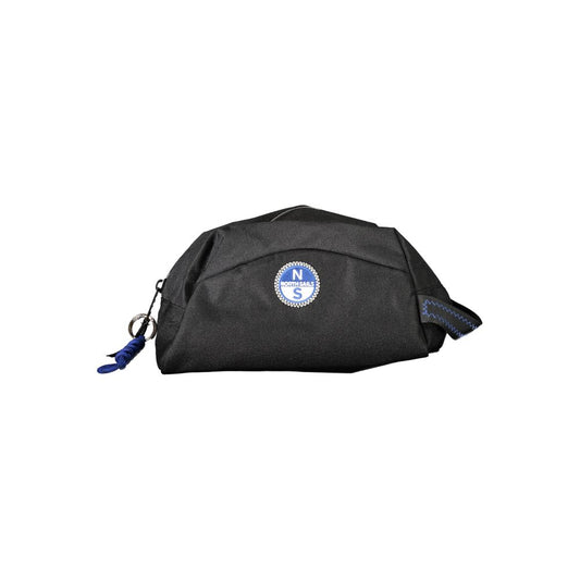North Sails Black Polyester Men Beauty Case - ClickThatClicks 